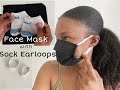 Easy DIY Face Mask Using a Reusable Bag and Socks