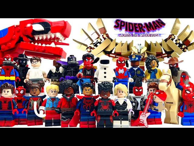 LEGO Spider Man Across The Spiderverse All Characters And How To Build  Them! 