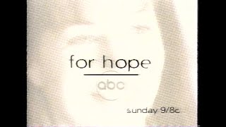 For Hope (1996) TV Trailer