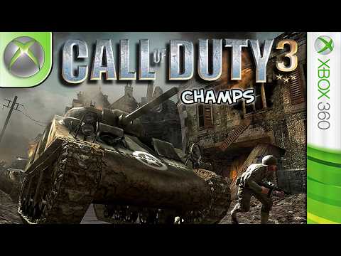 Longplay of Call of Duty 3 (HD) - Champs (DLC)