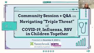 Sunnybrook DFCM x North Toronto OHT Presents Navigating Triple Threat on Children Together