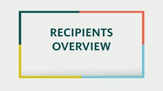 Business Digital Banking // Recipients Overview