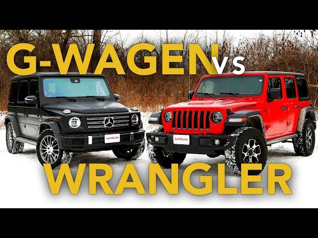 Mercedes G-Class Vs Jeep Wrangler: Battle of the Off-Road Boxes