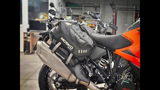 Perun moto KTM 1290 2021+ Billet top rack and Mosko Reckless 80 V.3 screenshot 4
