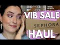 Sephora VIB Sale HAUL | Spring 2021 Try On Style Sephora Haul So Much NEW Makeup!