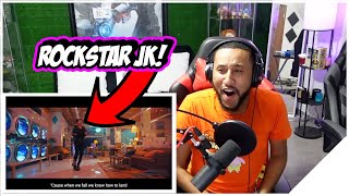 ROCKSTAR JK | BTS (방탄소년단) &#39;Permission to Dance&#39; Official MV (REACTION)