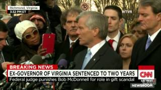 Information BREAKING NEWS Ex. VA Gov. Bob McDonnell Speaks to Press About TWO YEAR Prison Sentence News