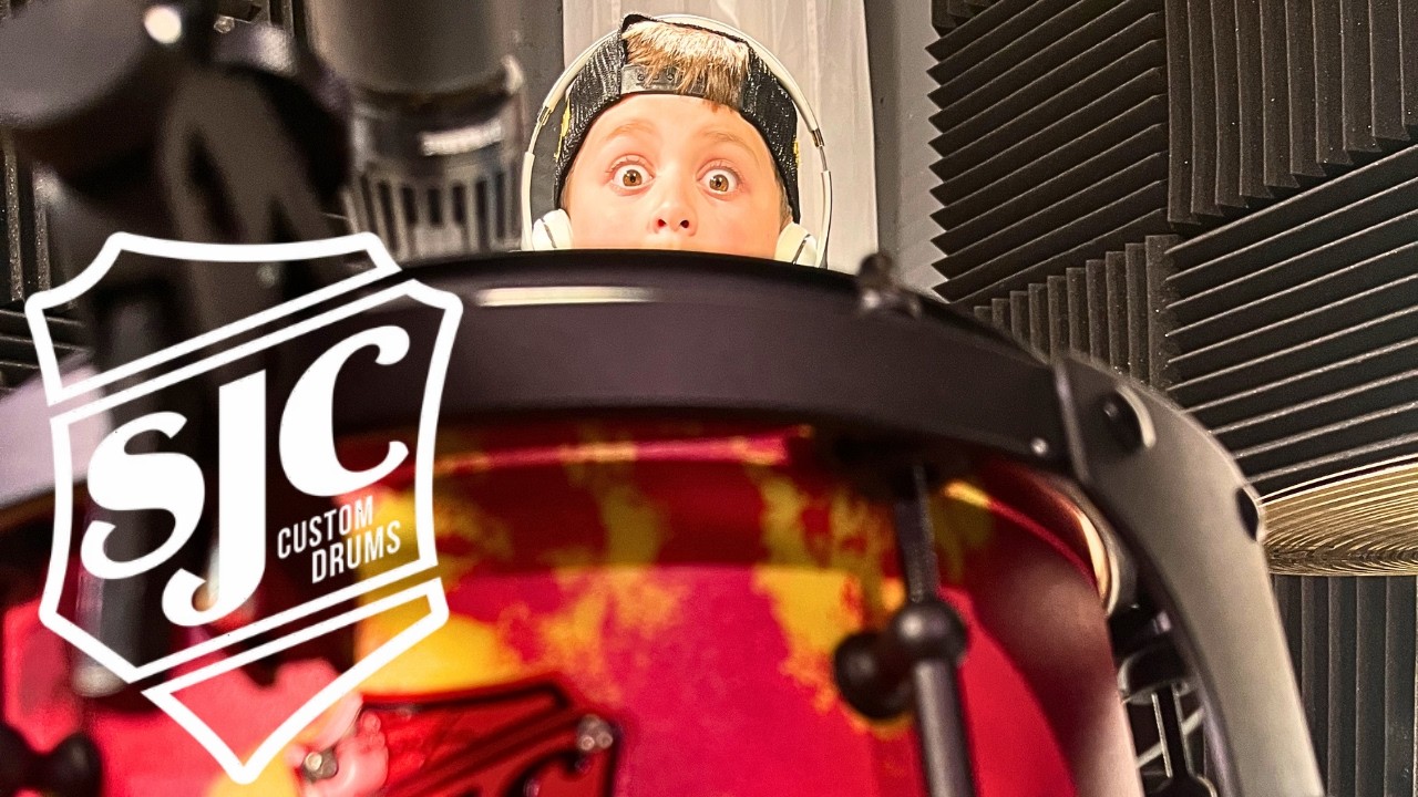 Sjc Compound My New SJC Drum Set!! #unboxing - YouTube