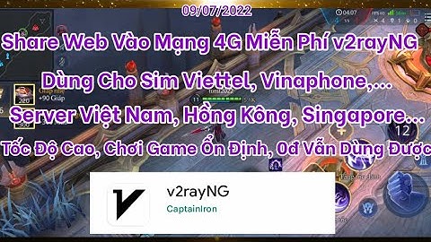 Share Web Lấy File v2rayNG Cực Mạnh Vào Mạng 4G Miễn Phí Cực Ngon Chơi Game Ổn Định | Vie Networks