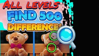 Find 500 Differences -2023 -All levels