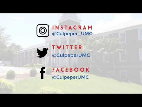 Sunday January 9, 2022 @ Culpeper UMC