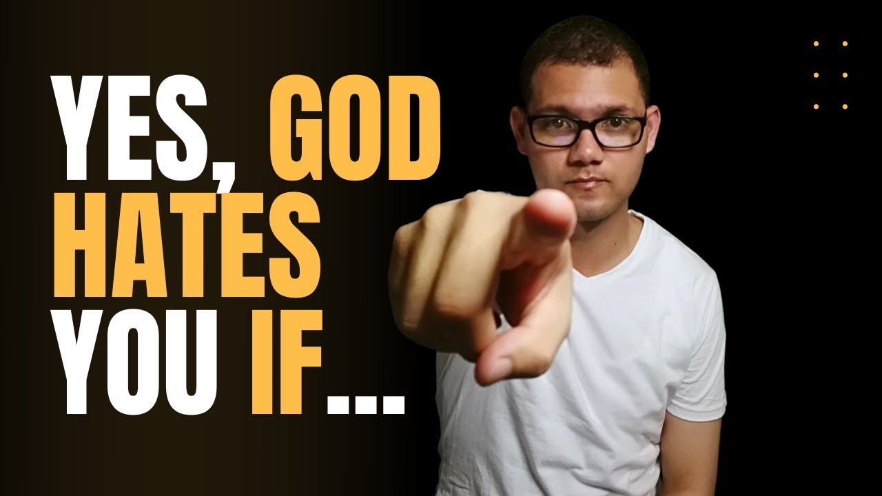 Does God really hate sinners?