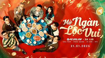 Mở Ngàn Lộc Vui - Da LAB | Nhạc Tết 2025 | Cris Phan, Lê Khôi, Đỗ Quang, Ryy - Official MV