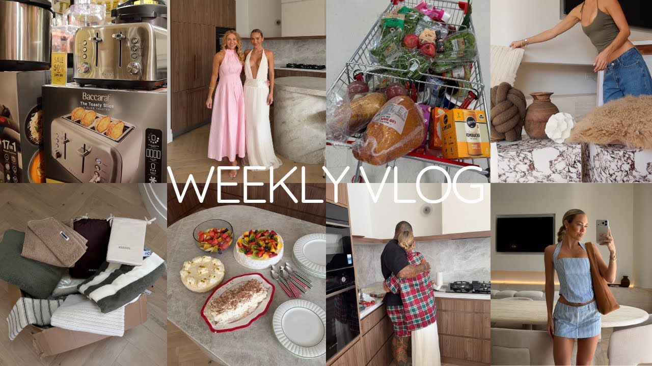 Видеоблог | Рождество и обед, раскладывание дивана и ковра, мой любимый магазин кухонной утвари, ...