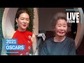 Yeri Han & Yuh-Jung Youn Talk Filming "Minari" in 25 Days | E! Red Carpet & Award Shows