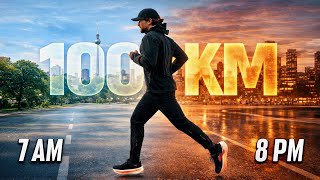 100KM TRAININGSLAUF 🏃‍♂️🦾 | Arda Saatci