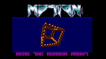 Commodore Amiga demo: Motion - A Small Intro (1991)