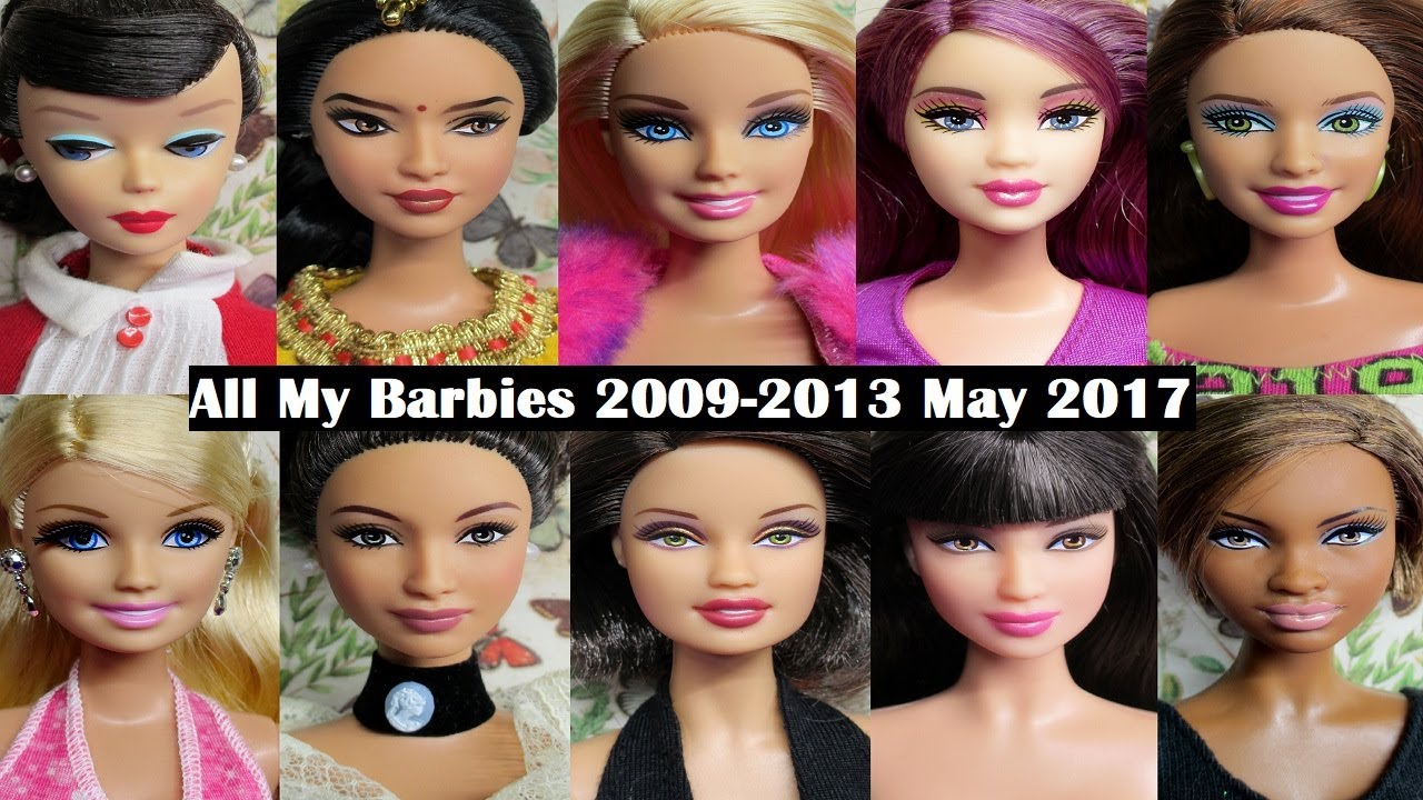 Laan Stof Ontleden All My Barbies 2009-2013 May 2017 - YouTube