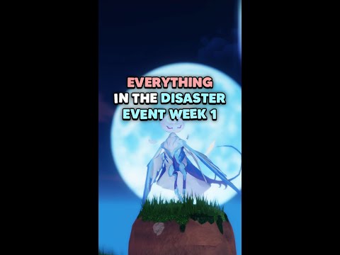 DISASTER EVENT WEEK 1 🌕 Creatures of Sonaria