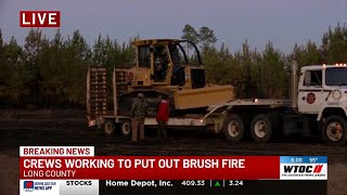 Long Co. Fire says forest fire 99% contained, monitoring wind