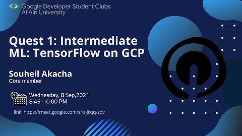 Quest 1: Intermediate ML: TensorFlow on GCP (lab1)
