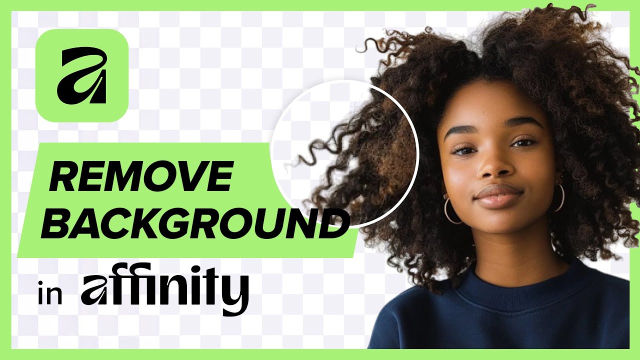 Remove background from Images in Affinity EASY WAY! - YouTube