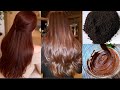 Dark Chocolate Brown 🤎 Hair Dye☝️ Chemical free 💯 Grey Coverage Shiny, Silky, Smooth Hair