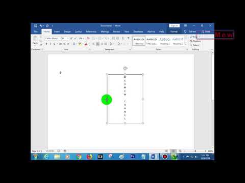 Video: Cara Membuat Kotak Teks Vertikal Di Word