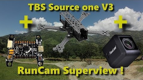 TBS Source ONE V3 // KISS V2\\RunCam SUPERVIEW!!  FPV FreeStyle!!!