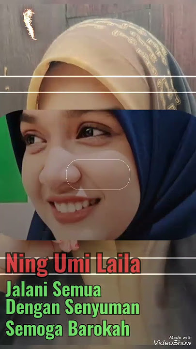 Jalani Dengan Senyuman #ningumilaila #cantik #sholawat #lucu #viral