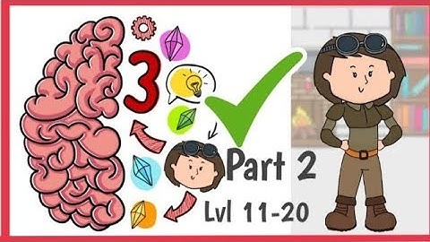 Brain Test 3 Tricky Quests & Adventures All Levels 11-20 Solution walkthrough
