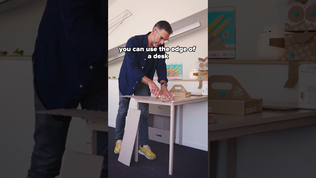 Here's a cardboard construction technique tip! 