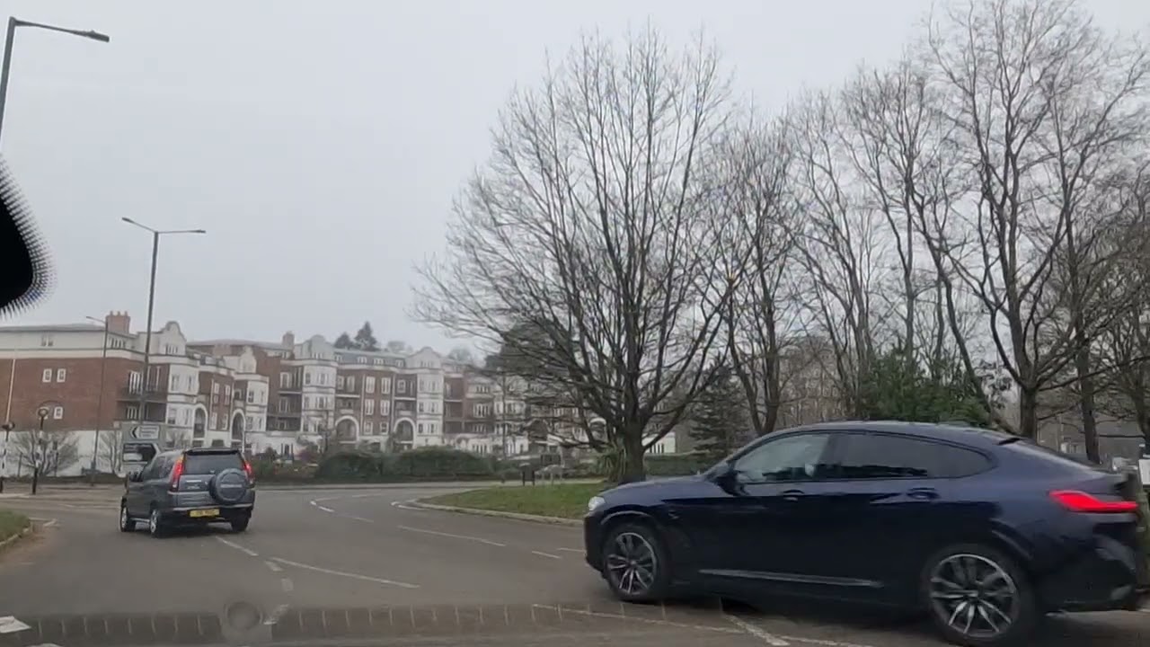 Surrey - Lightwater | Bagshot | Maiden's Green Dashcam Tour