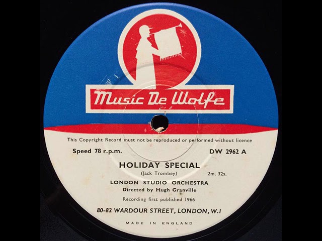 De Wolfe] - London Studio Orchestra - De Wolfe DW 2962 - Holiday