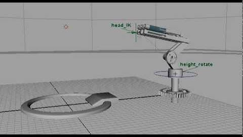 Robot injector rig Playblast