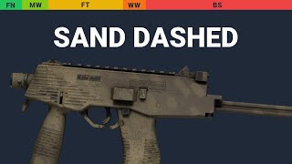 MP9 Sand Dashed - Skin Float And Wear Preview