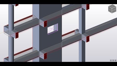TSD 18 - Creating Wall Opening in Tekla Structural Designer