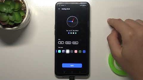 Realme X7 Max - How To Customize AOD ( Always On Display)