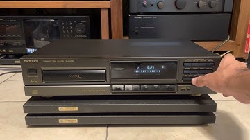 TECHNICES SL-PG340 COMPACT DISC PLAYER