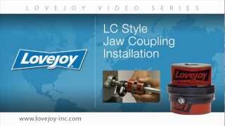 Lovejoy LC Style Jaw Coupling Installation Video