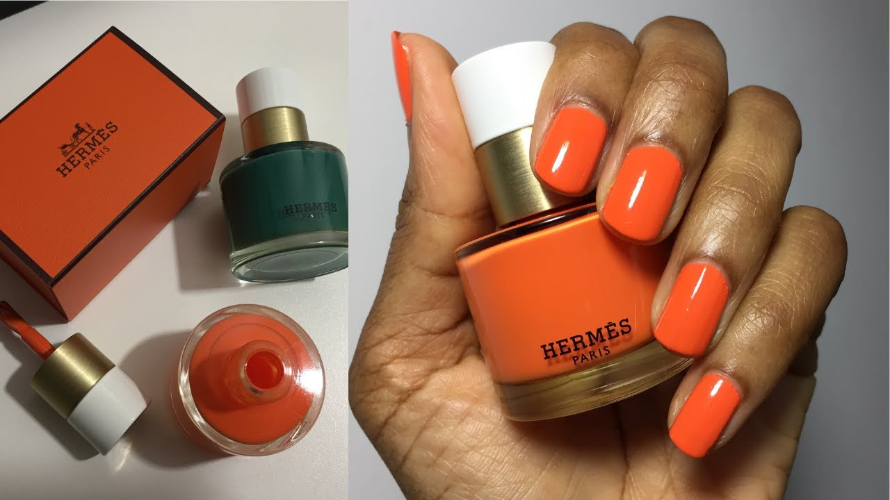 Les Mains Hermès: 24 New Nail Polishes, And An Entire Hand Beauty