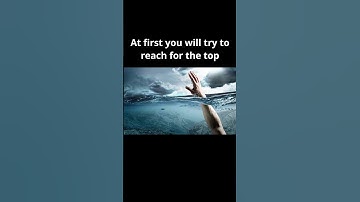 Thumbnail of What it feels like to drown to death😰#shorts