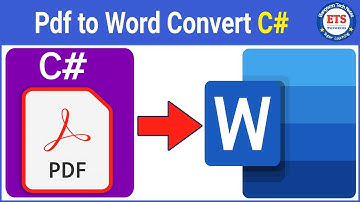 Pdf to Word Converter in C# | Convert Pdf to Word | C# Projects | Windows Forms