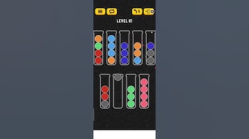 Ball sort puzzle level 81
