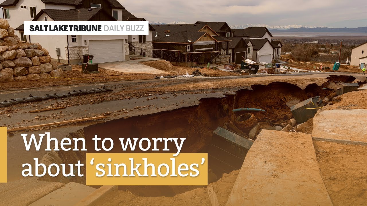 What is a sinkhole and when should I worry? Daily Buzz YouTube