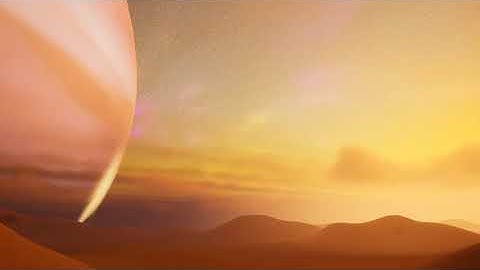 UE4 Gas Giant desert map