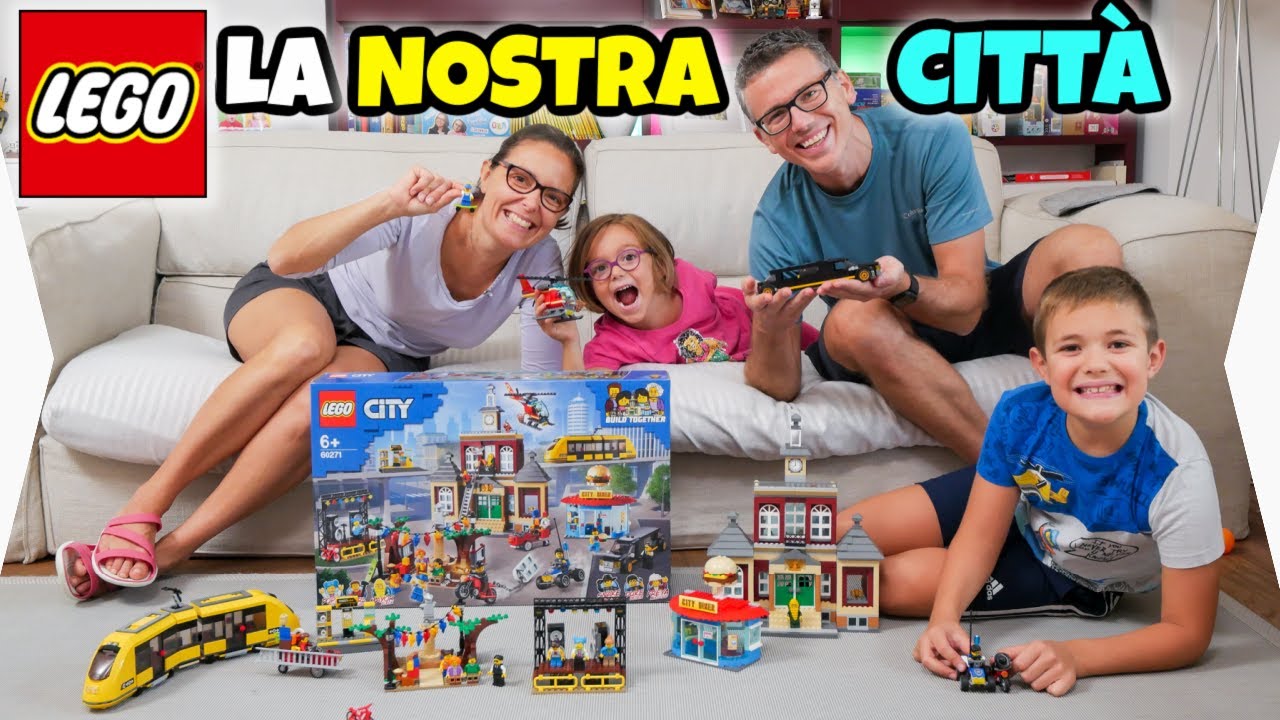 LA NOSTRA CITTÀ LEGO CITY da Costruire e Giocare: Famiglia GBR 