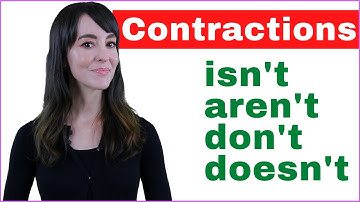 Contractions | Negatives “not” | isn