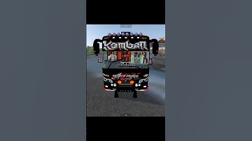 Komban Bombay Dawood Kaaliyan Adholokham Kerala Bus Mod In Bus Simulator Indonesia - Bussid Bus Mod