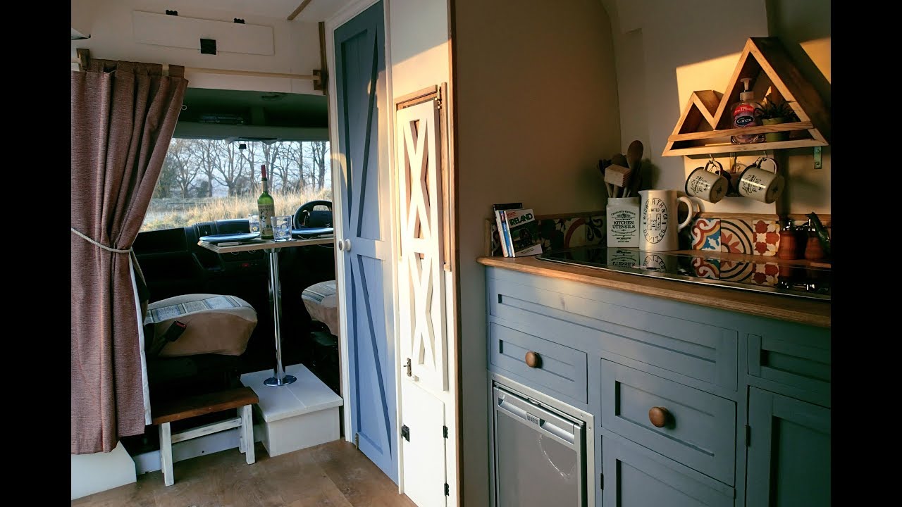 Rustic Camper Van Conversion Full Tour Citroen Relay